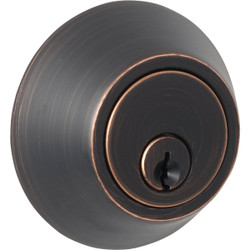 Steel Pro Oil Rubbed Bronze Single Cylinder Deadbolt DB9X71