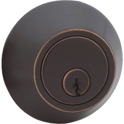 Steel Pro Oil Rubbed Bronze Double Cylinder Deadbolt DB9X72