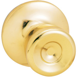 Steel Pro Polished Brass Hall & Closet Door Knob TR730B