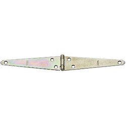 National 6 In. Zinc Light Strap Hinge N127639 Pack of 10