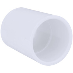 Charlotte Pipe 1-1/4 In. Sch. 40 PVC Coupling  PVC 02100  1200HA