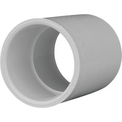 Charlotte Pipe 1-1/2 In. Sch. 40 PVC Coupling PVC 02100  1400HA