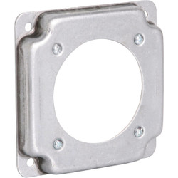 Southwire 2.465 In. Dia. Receptacle 4 In. x 4 In. Square Device Cover G1954-UPC