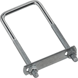 National Hardware 5/16 In. x 2 In. x 5 In. Zinc Square U Bolt N222-364 Pack of 5