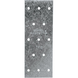 Simpson Strong-Tie 1-3/16 In. W x 5 In. L 20 ga Galvanized Steel Tie Plate TP15