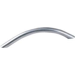 Laurey Tech 3-3/4 In. Center-To-Center Satin Chrome Arch Cabinet Drawer Pull