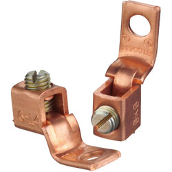 Blackburn #1/0 STR thru #2 STR Copper Lug Terminal BTC1102