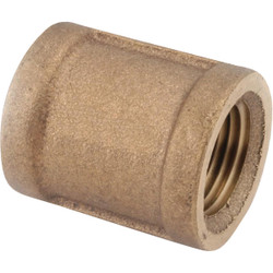 Anderson Metals 1/8 In. Threaded Red Brass Coupling 738103-02