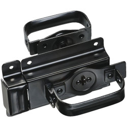 National Black Steel Swinging Door Latch N101576