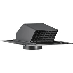 Lambro 4 In. Black ABS Plastic Exhaust Roof Vent 354R