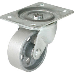 Shepherd 4 In. Cast-Iron General-Duty Swivel Plate Caster 9782