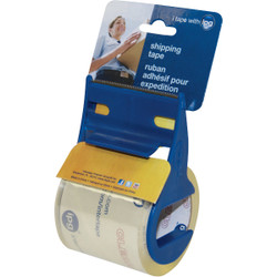 IPG 2 In. x 17.5 Yd. Clear Ready Edge Tape On Dispenser 3196