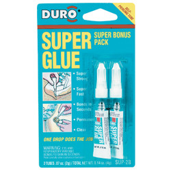 Duro 0.07 Oz. Liquid Super Glue (2-Pack) 1347649 Pack of 12