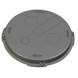 Advanced Drainage Systems 19 In. Dia Polyethylene Locking Sump Basin Lid 1537ADL