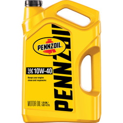 Pennzoil 10W40 5 Quart Conventional Motor Oil 550045213 Pack of 3