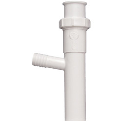 Do it 1-1/2 In. x 8 In. 5/8 In. White Dishwasher Tailpiece 35-8WK