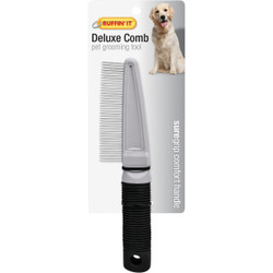 Westminster Pet Ruffin' it Chrome-Plated Bristle Grooming Comb 19711