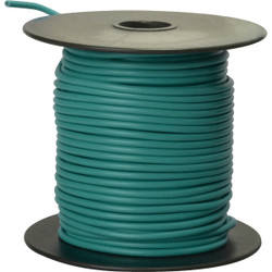 ROAD POWER 100 Ft. 16 Ga. PVC-Coated Primary Wire, Green 56422023