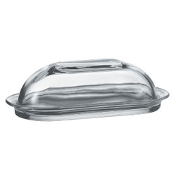 Anchor Hocking Presence Butter Dish With Cover 64190AHG17 Pack of 4