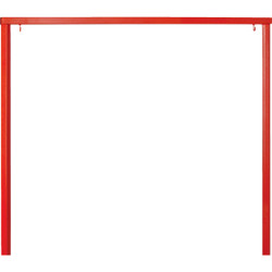 KDM 28 In. x 28 In. Red Dump Bin Sign Frame SIGN