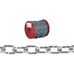 Campbell #2/0 125 Ft. Zinc-Plated Low-Carbon Steel Coil Chain 0722927