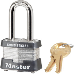 Master Lock 3753 1-9/16 In. Wide 4-Pin Tumbler Keyed Alike Padlock 3KALF