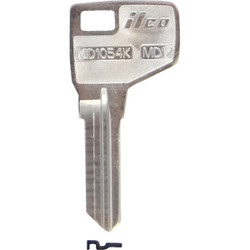 ILCO Master Nickel Plated Padlock Key MD17 / MD1054K (10-Pack) AL01328012