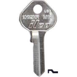 ILCO Master Nickel Plated Padlock Key M16 / 1092NR (10-Pack) AL3231206B