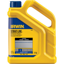 Irwin STRAIT-LINE 2-1/2 Lb. Blue Standard Chalk Line Chalk 65201