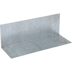 Amerimax 2.5 In. x 7 In. Galvanized Pre-Bent Step Flashing 70707BX Pack of 100