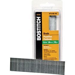 Bostitch 18-Gauge Coated Brad Nail, 1-3/16 In. (3000 Ct.) BT1314B