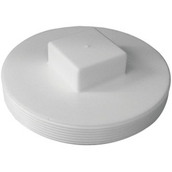 IPEX Canplas 6 In. Square Head PVC Plug 414286BC