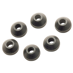 Do it Best 9/16 In. Black Beveled Faucet Washer (6 Ct.) DIB805-52