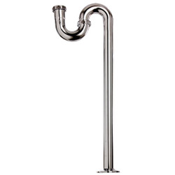 Do it Best 1-1/4 In. x 20-1/2 In. Polished Chrome Plated S-Trap DIB200CP