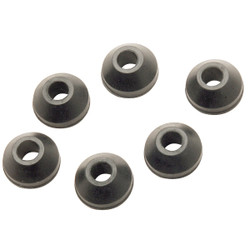 Do it 3/4 In. Black Beveled Faucet Washer (6 Ct.) 400676