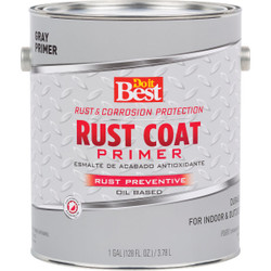 Do it Best Rust Coat Enamel Primer, Gray, 1 Gal. 241069D