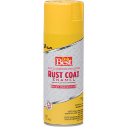 Do it Best Rust Coat Gloss Bright Yellow 12 Oz. Anti-Rust Spray Paint 203546D