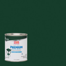 Do it Best Fast Dry Acrylic Latex Gloss Premium Enamel, Hunter Green, 1 Qt.