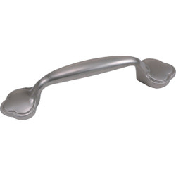 Laurey Richmond 3 In. Center-To-Center Satin Pewter Cabinet Drawer Pull 55359