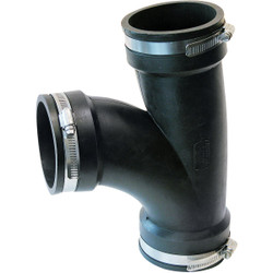 Fernco 4 In. Flexible Repair PVC Tee PQT-400
