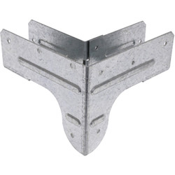 Simpson Strong-Tie ZMAX Rigid Tie 18 ga Steel Corner Post Connector RTC2Z