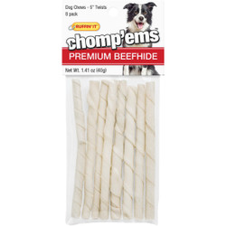 Westminster Pet Ruffin' it Chomp'ems 5 In. Beef Chew Roll (8-Pack) 23130