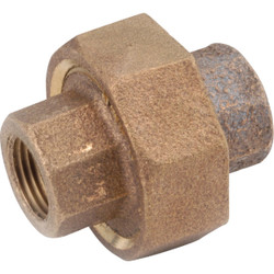 Anderson Metals 1/4 In. Red Brass Threaded Union 738104-04