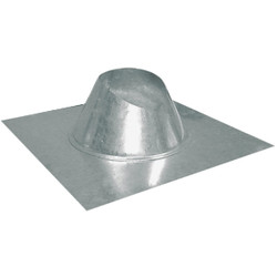 Imperial 5 In. Galvanized Rainproof Roof Pipe Flashing GV1384