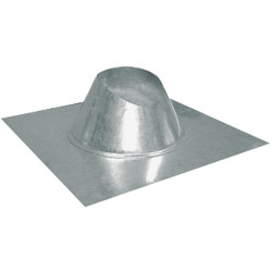 Imperial 8 In. Galvanized Rainproof Roof Pipe Flashing GV1387