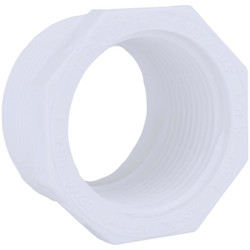 Charlotte Pipe 1-1/2 In. MPT x 1-1/4 In. FPT Schedule 40 PVC Bushing