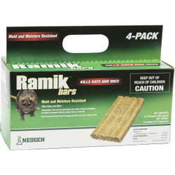 Ramik Bar Rat And Mouse Poison (4 per Box) 116334