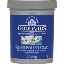 Goddard's 6 Oz. Long Shine Silver Foam Polish 707085