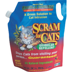 Scram For Cats 3.5 Lb. Granular Organic Animal Repellent 15003