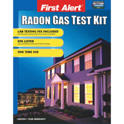 First Alert Outside Lab Radon Test Kit RD1
